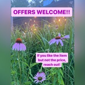 Open to all offers! Send offers or bundles!